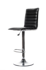 bar chair isolated on white. Single stool