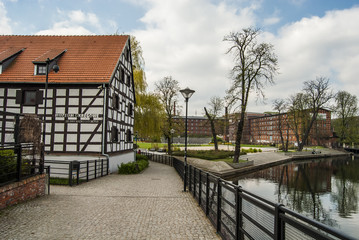 Fototapeta na wymiar Bydgoszcz, Polska, Europa, Mill Island