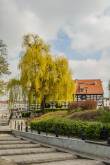 Naklejka premium Bydgoszcz, Polska, Europa, Mill Island