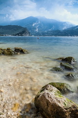 Fototapeta na wymiar lake Garda