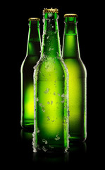 Green Bottles of beer