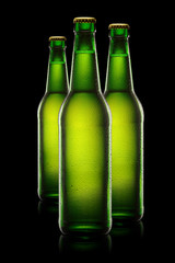 Green Bottles of beer