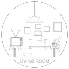 Living room interior - 108307522