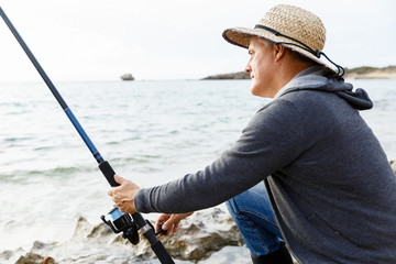 Obraz premium Picture of fisherman 