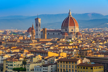 Fototapeta na wymiar Cathedral Santa Maria del Fiore, Florence, Italy