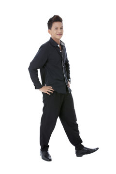 handsome asian man