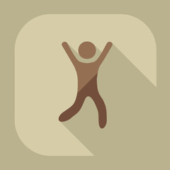 stick figure of human silhouette