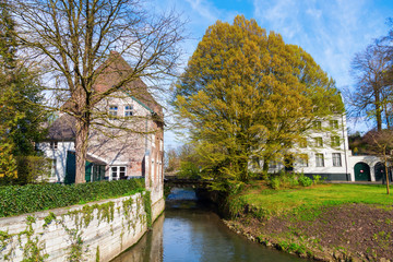 Fototapeta na wymiar old buildings in Maastricht, The Netherlands