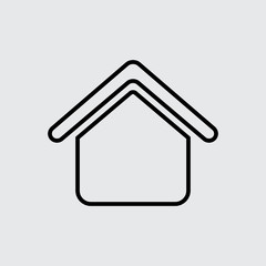 home thin line icon