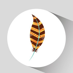 feather icon  design 