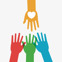 Fototapeta premium Graphic design of help , editable vecctor