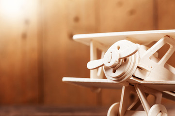 balsa wood model