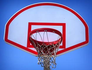 outdoors basketball hoop © jdoms