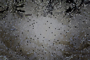 Abstract classic dark background in mosaic style