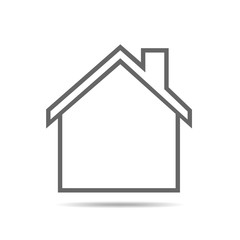 Home icon - vector illustration