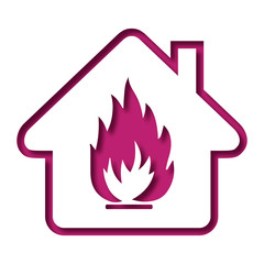 Logo sécurité incendie.