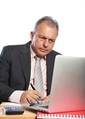 business man sign contract