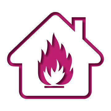 Logo sécurité incendie.