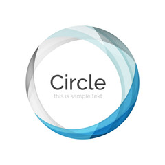 Vector swirl icon or background