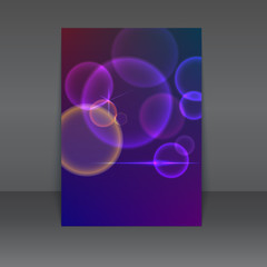 Flyer or poster design template