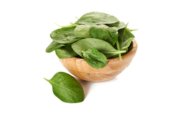 fresh green spinach