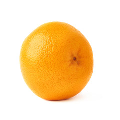 Fresh juicy grapefruit isolated over the white background