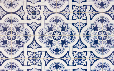 portugal tiles closeup