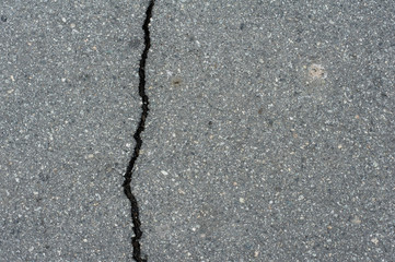 Obraz premium old cracked asphalt.