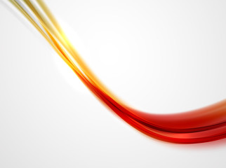 Modern curve stripes template