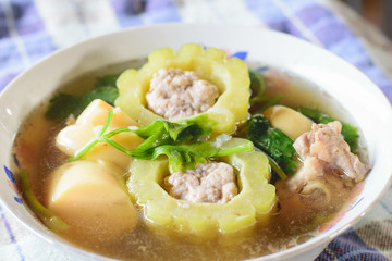 Bitter Gourd Soup with Pork