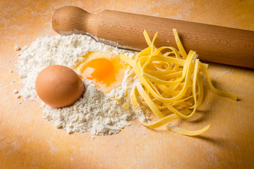 homemade pasta ingredients