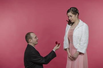 offer of a hand and heart