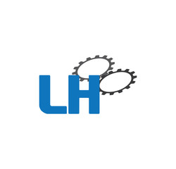 lh alphabet with 2 gears
