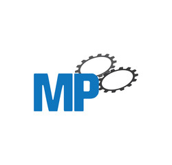 mp alphabet with 2 gears