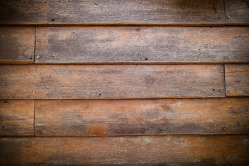 brown plank wood wall background