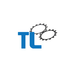 tl alphabet with 2 gears