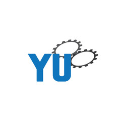 yu alphabet with 2 gears