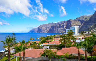 Fototapeta na wymiar Puerto de Santiago village, in Tenerife, Spain