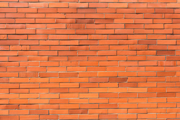 red orange brick wall for background 1