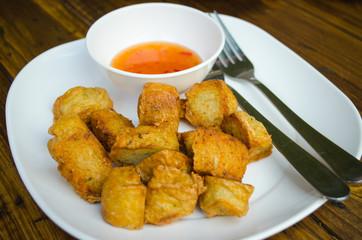 Roll shell crab