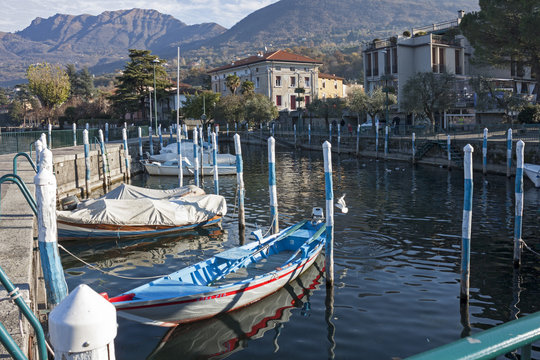 Porto turistico di Sulzano, lago d'Iseo 