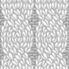 Standard cable stitch, rope cable.