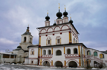 Fototapeta na wymiar Belopesotsky Trinity Monastery - a female Orthodox monastery.