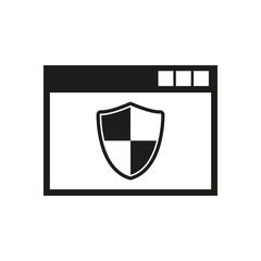 Antivirus icon. Antivirus vector design. Firewall symbol. Antivirus icon web. Antivirus icon graphic. Antivirus icon JPG. AI. app. logo. object. flat. image. sign. eps. art. picture