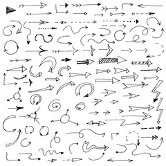 set of vintage arrows