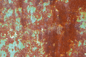 Metal texture with scratches and cracks