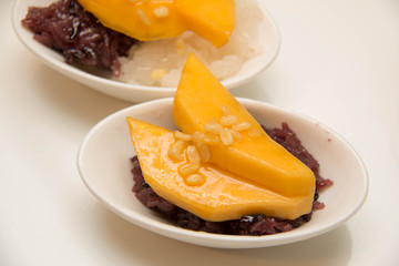 Mango with sticky rice