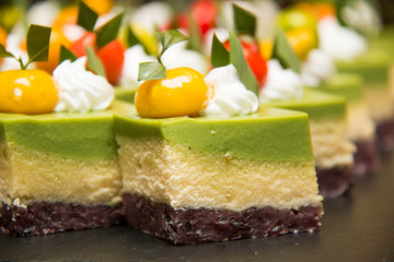 Mini cake delicious and beautiful