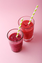 healthy summer fruits beverage