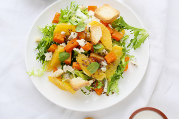 healthy lifestyle salad top